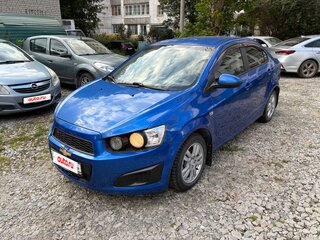 2012 Chevrolet Aveo II, синий, 650000 рублей, вид 1