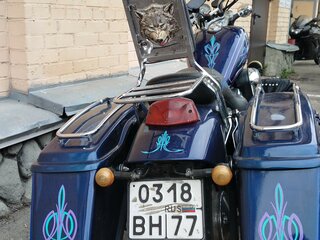 1994 Honda Steed 600, синий, 350000 рублей, вид 5