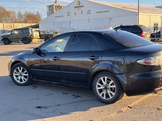 2005 Mazda 6 I (GG) Рестайлинг, чёрный, 230000 рублей, вид 4