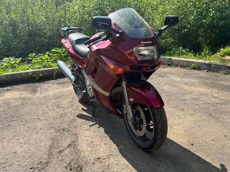 1999 Kawasaki ZZR 400, красный, 205000 рублей, вид 2
