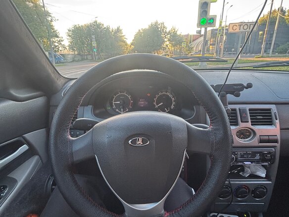2012 Lada (ВАЗ) Priora I, чёрный, 300000 рублей - вид 6