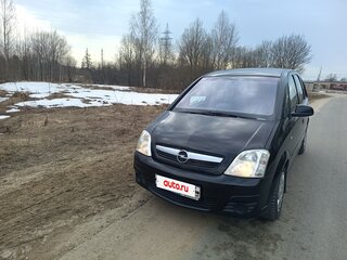 2009 Opel Meriva A Рестайлинг, чёрный, 460000 рублей, вид 1