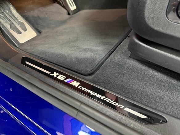 2025 BMW X6 M Competition III (F96) Рестайлинг, синий, 17981660 рублей - вид 17