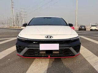 2023 Hyundai Elantra N Line VII (CN7) Рестайлинг, белый, 1430004 рублей, вид 2