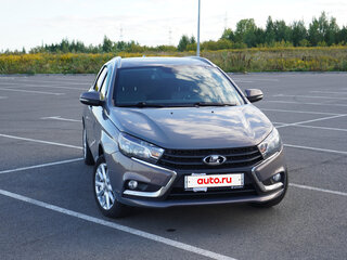 2019 Lada (ВАЗ) Vesta SW I, серый, 995000 рублей, вид 3