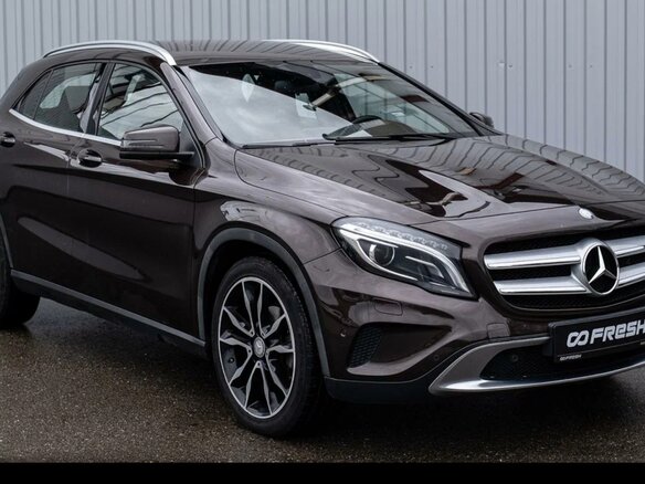 2014 Mercedes-Benz GLA 200 CDI I (X156), коричневый - вид 1