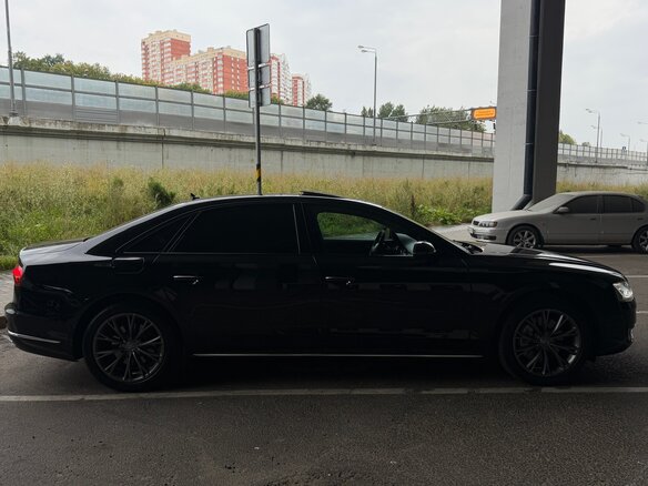 2015 Audi A8 Long III (D4) Рестайлинг, чёрный, 2380000 рублей - вид 6