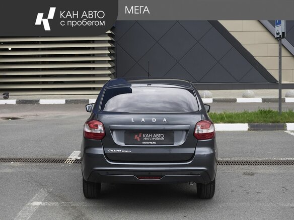 2024 Lada (ВАЗ) Granta I Рестайлинг, серый - вид 3