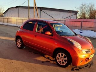 2007 Nissan Micra III (K12), оранжевый, 465000 рублей, вид 5
