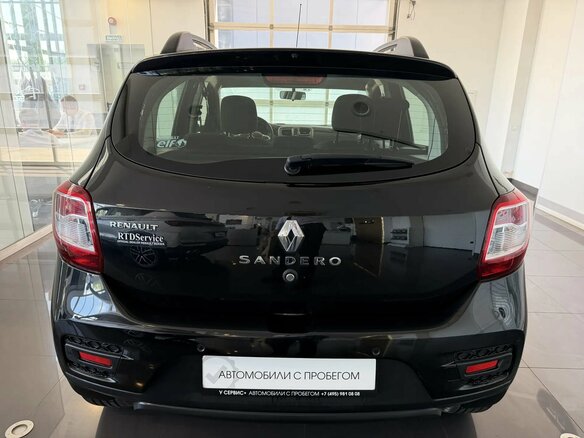 2019 Renault Sandero Stepway II Рестайлинг, чёрный - вид 5