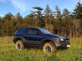 1997 Isuzu VehiCross, синий, 1900000 рублей, вид 4