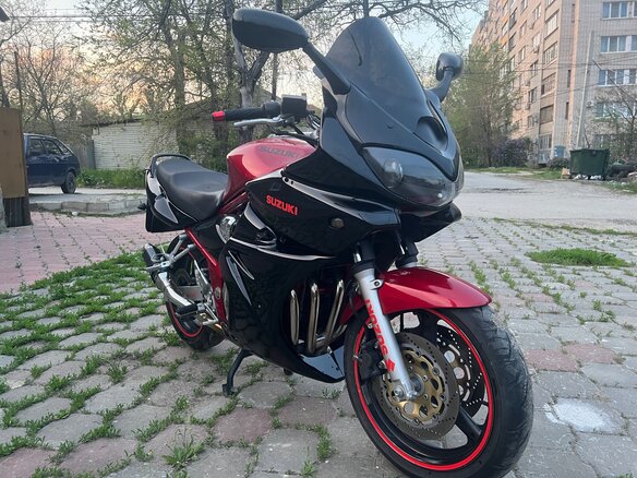 2001 Suzuki Bandit GSF 600, красный, 750000 рублей - вид 30