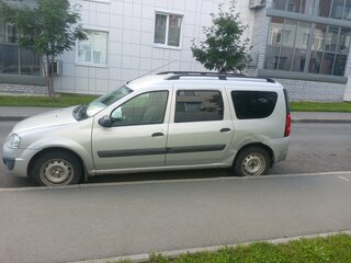 2017 Lada (ВАЗ) Largus I, серебристый, 420000 рублей, вид 4