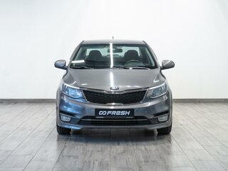 2015 Kia Rio 6-speed III, серый, 929000 рублей, вид 3