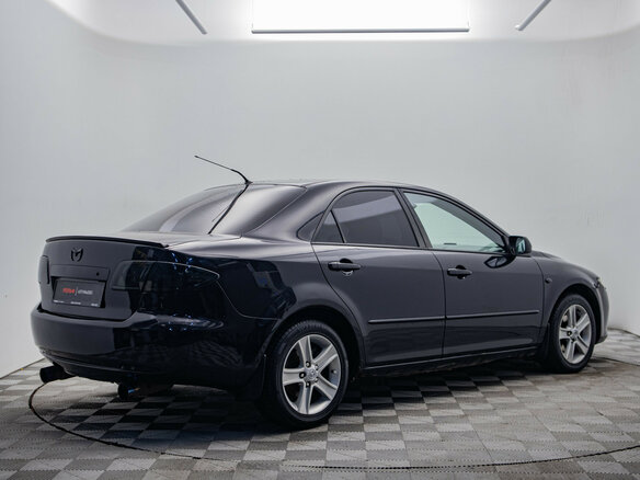 2006 Mazda 6 I (GG) Рестайлинг, чёрный - вид 4