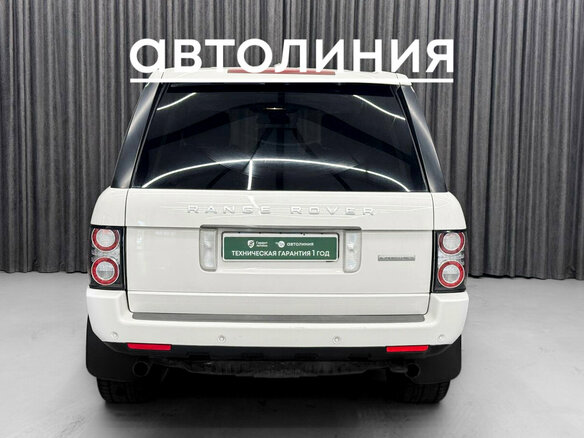 2009 Land Rover Range Rover Supercharged III Рестайлинг 2, белый - вид 3