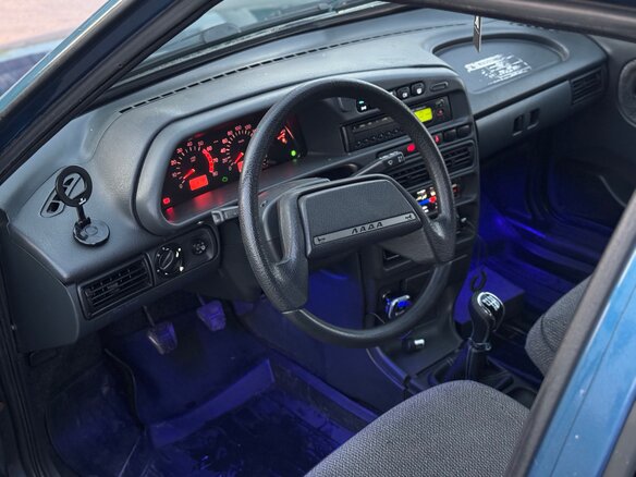 2004 Lada (ВАЗ) 2115, синий, 145000 рублей - вид 20
