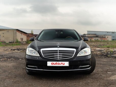 2010 Mercedes-Benz S-Класс 350 V (W221) Рестайлинг, чёрный, 1690000 рублей, вид 1