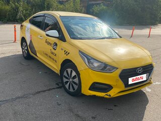 2018 Hyundai Solaris II, жёлтый, 720000 рублей, вид 1