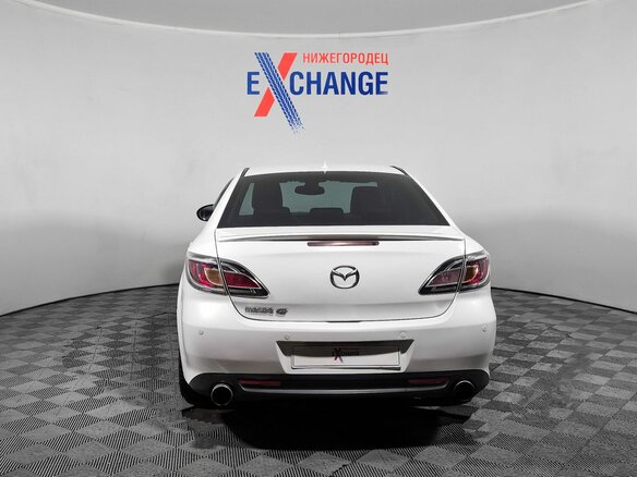 2012 Mazda 6 II (GH) Рестайлинг, белый, 790000 рублей - вид 5