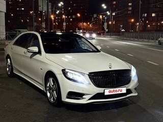 2014 Mercedes-Benz S-Класс 500 Long VI (W222, C217), белый, 2950000 рублей, вид 1