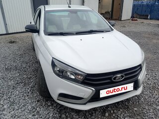 2020 Lada (ВАЗ) Vesta I, белый, 690000 рублей, вид 2