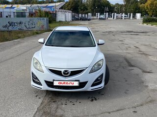 2011 Mazda 6 II (GH) Рестайлинг, белый, 830000 рублей, вид 1