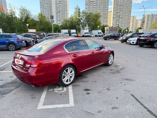 2008 Lexus GS 450h III Рестайлинг, красный, 1350000 рублей, вид 4