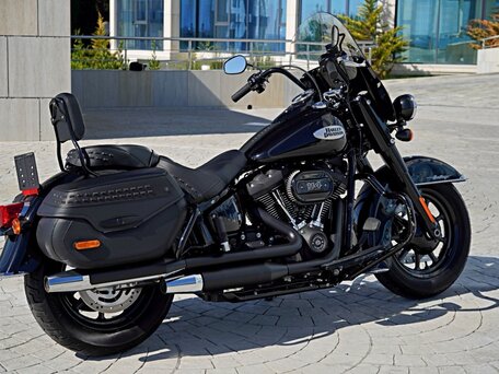 2022 Harley-Davidson Heritage, чёрный, 1980000 рублей, вид 3