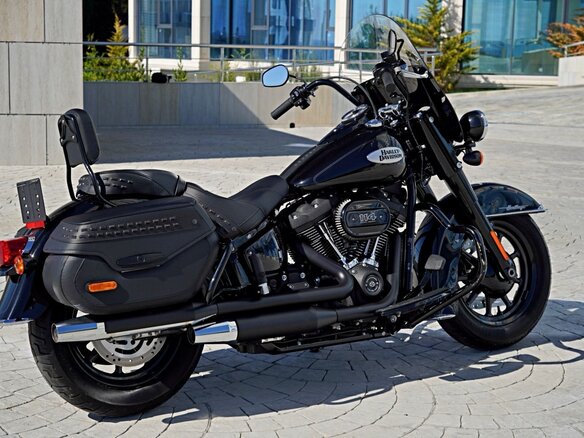 2022 Harley-Davidson Heritage, чёрный, 1980000 рублей - вид 3