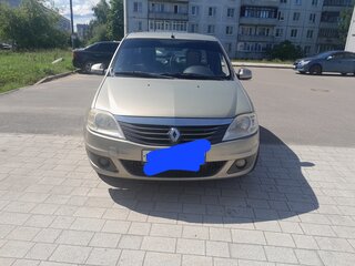 2011 Renault Logan I Рестайлинг, бежевый, 300000 рублей, вид 4