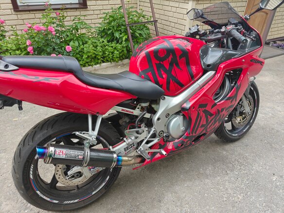 2001 Honda CBR 600F, красный, 400000 рублей - вид 7
