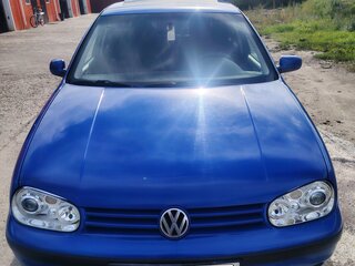 1999 Volkswagen Golf IV, синий, 410000 рублей, вид 1