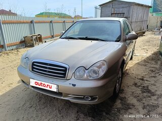 2006 Hyundai Sonata ТагАЗ IV (EF) Рестайлинг, бежевый, 430000 рублей, вид 4