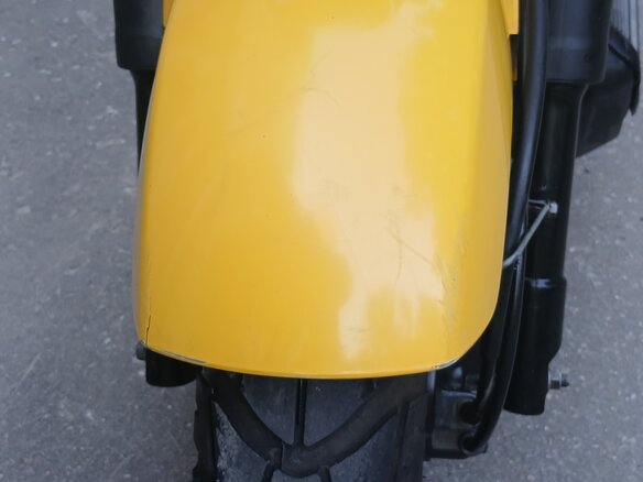 2007 Yamaha VOX, жёлтый - вид 5