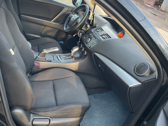 2011 Mazda 3 II (BL) Рестайлинг, чёрный, 750000 рублей - вид 6