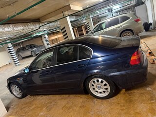 2003 BMW 3 серии 320i IV (E46) Рестайлинг, синий, 500000 рублей, вид 3