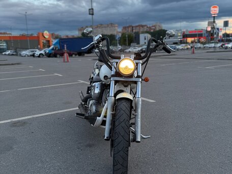 1997 Yamaha XVS400 Drag Star, белый, 198000 рублей, вид 3