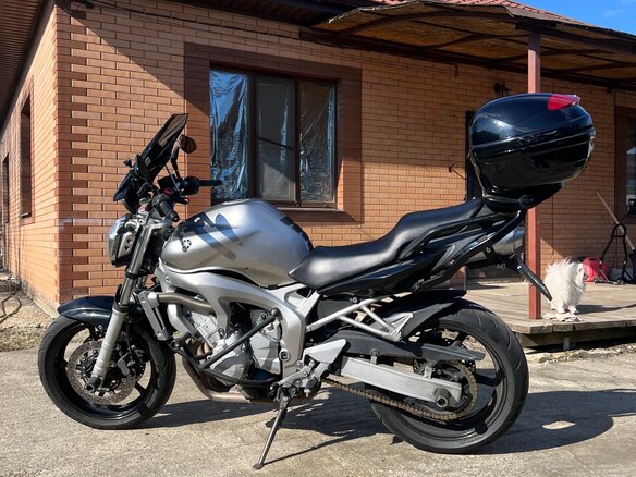 2004 Yamaha FZ6, серый, 430000 рублей