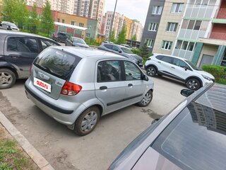 2004 Hyundai Getz I, серебристый, 300000 рублей, вид 3
