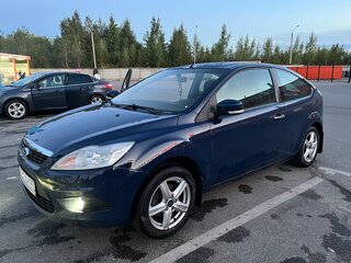 2010 Ford Focus II Рестайлинг, синий, 469000 рублей, вид 2