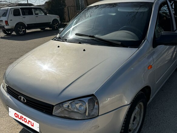 2009 Lada (ВАЗ) Kalina I, серебристый, 225000 рублей