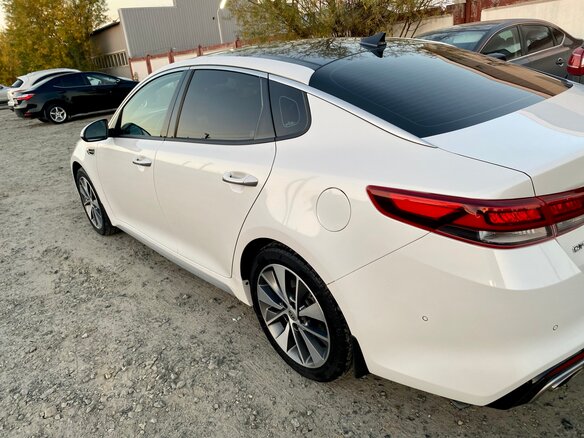 2017 Kia Optima IV, белый, 1600000 рублей - вид 7