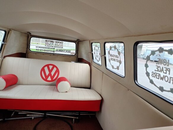 1965 Volkswagen Type 2 T1, зелёный - вид 12