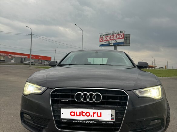2012 Audi A5 I (8T) Рестайлинг, чёрный - вид 3