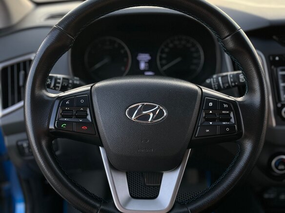 2018 Hyundai Creta I, синий, 1820000 рублей - вид 12