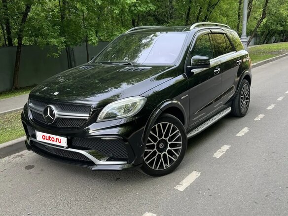 2012 Mercedes-Benz M-Класс 500 III (W166), чёрный, 2500000 рублей