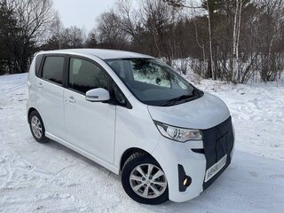 2017 Mitsubishi eK Custom I Рестайлинг, белый, 600000 рублей, вид 2