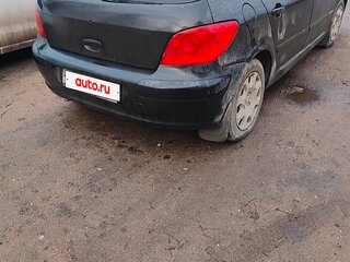 2007 Peugeot 307 I Рестайлинг, чёрный, 250000 рублей, вид 3