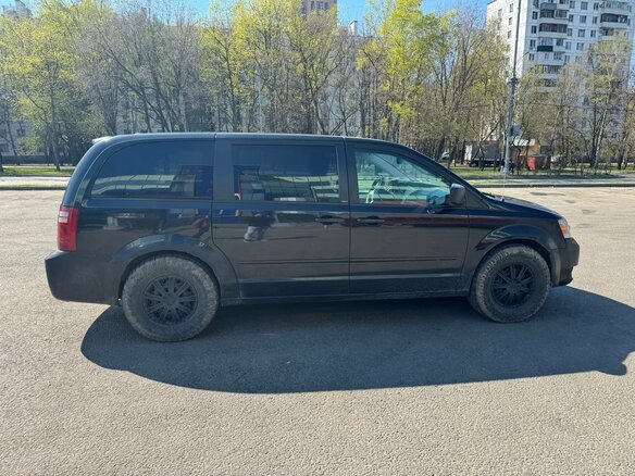 2009 Dodge Caravan Grand V, чёрный, 900000 рублей - вид 1